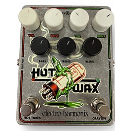 Used Electro-Harmonix Hot Wax Multi Overdrive Effect Pedal