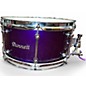 Used Dunnett 6.5X13 Classic Stainless Steel Snare Purple Drum thumbnail