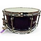Used Dunnett 6.5X13 Classic Stainless Steel Snare Purple Drum