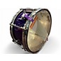 Used Dunnett 6.5X13 Classic Stainless Steel Snare Purple Drum