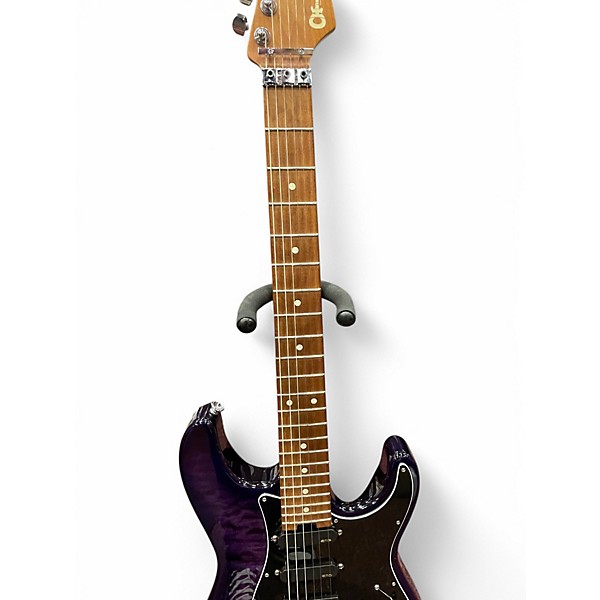 Used Charvel MARCO SLFOGI SIGNATURE Purple Solid Body Electric Guitar