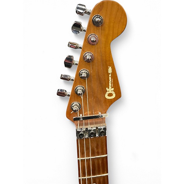Used Charvel MARCO SLFOGI SIGNATURE Purple Solid Body Electric Guitar