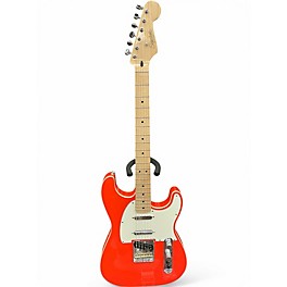 Used Squier Paranormal Nashville telecaster Fiesta Red Solid Body Electric Guitar