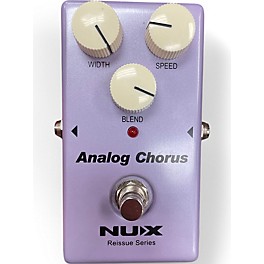 Used NUX ANALOG CHORUS Effect Pedal