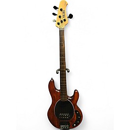 Used Sterling by Music Man Sub 4 Brown Electric Bass Guitar