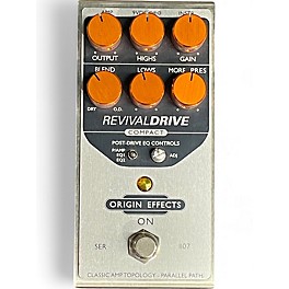 Used Origin Effects Revival Drive Effect Pedal
