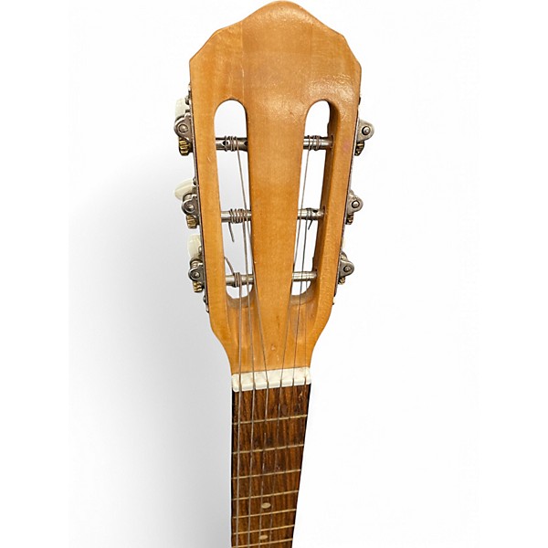 Used Weltron 60's Classical Guitar Natural Classical Acoustic Guitar