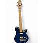 Used Sterling by Music Man AX4 Blue Onyx Solid Body Electric Guitar