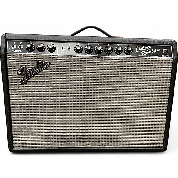 Used Fender 65 VINTAGE REISSUE DELUX REVERB Tube Guitar Combo Amp