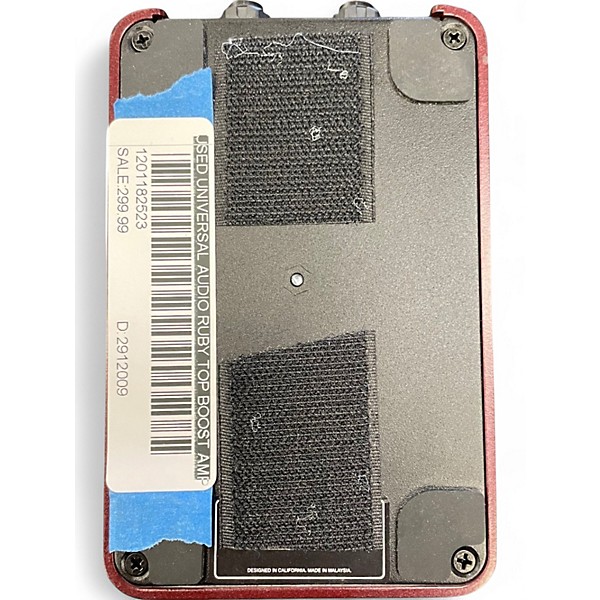 Used Universal Audio Ruby Top Boost Amplifier Effect Pedal