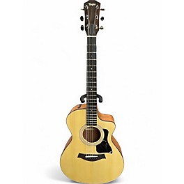 Used Taylor 112ceS Natural Sapele Acoustic Electric Guitar