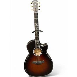 Used Taylor 324CE Builder's Edition KONA BURST Acoustic Electric Guitar