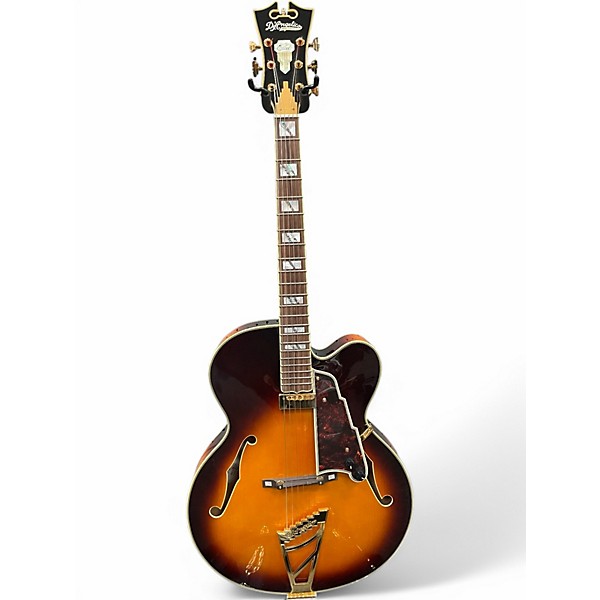 Used D'Angelico EXL-1 sunburst Hollow Body Electric Guitar
