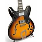 Used Hagstrom VIKING Vintage Sunburst Hollow Body Electric Guitar thumbnail