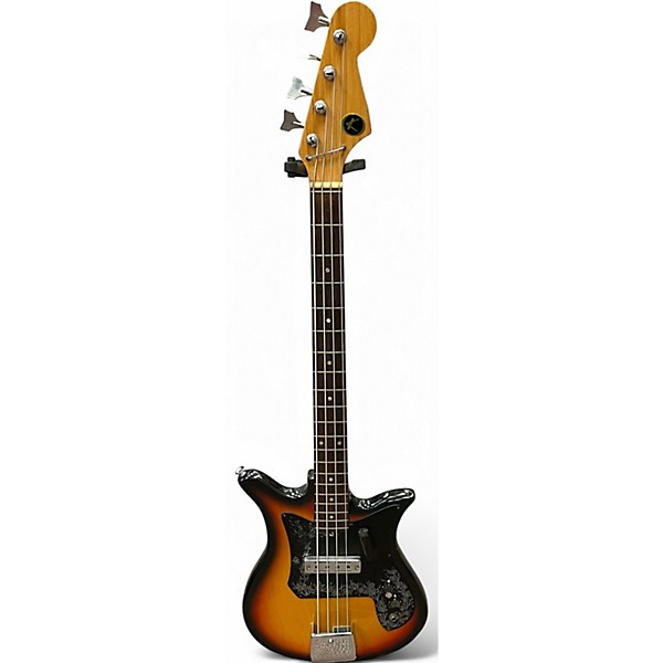 Used Kay EB 110 3 Color Sunburst Electric Bass Guitar