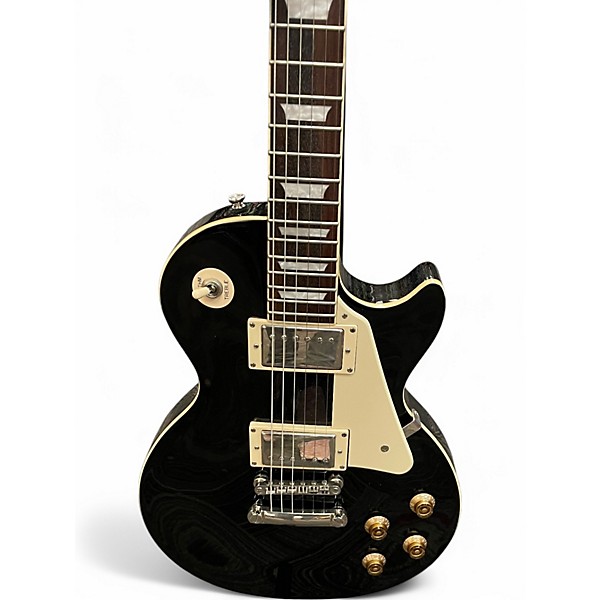 Used Epiphone Les Paul Standard Black Solid Body Electric Guitar