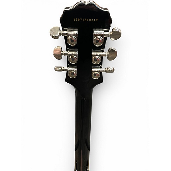 Used Epiphone Les Paul Standard Black Solid Body Electric Guitar