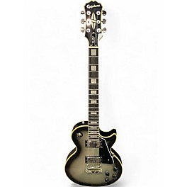 Used Epiphone Les Paul Custom Silverburst Solid Body Electric Guitar