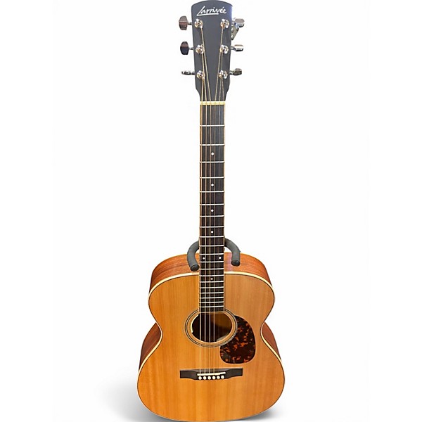 Used Larrivee OM-03 Natural Acoustic Electric Guitar