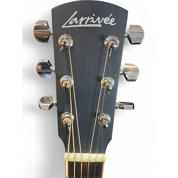 Used Larrivee OM-03 Natural Acoustic Electric Guitar