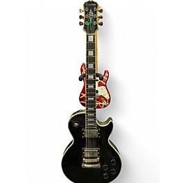 Used Epiphone Les Paul Custom Ebony Solid Body Electric Guitar