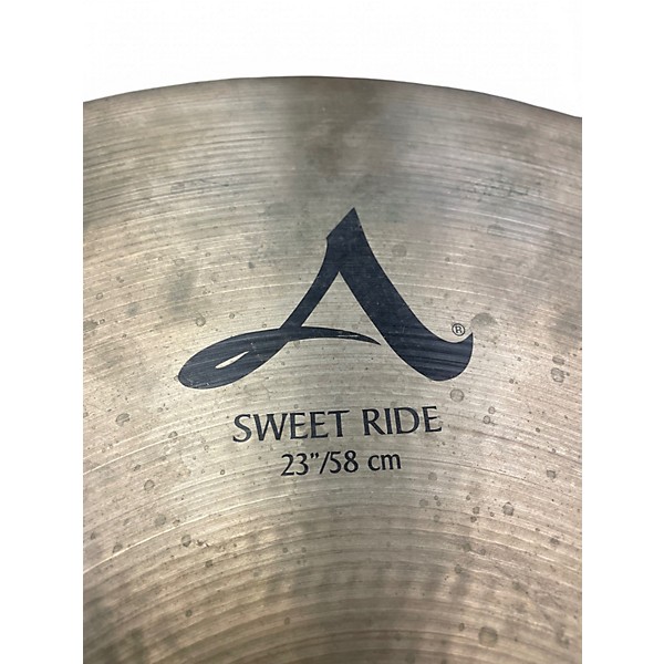 Used Zildjian 23in A Series Sweet Ride Cymbal