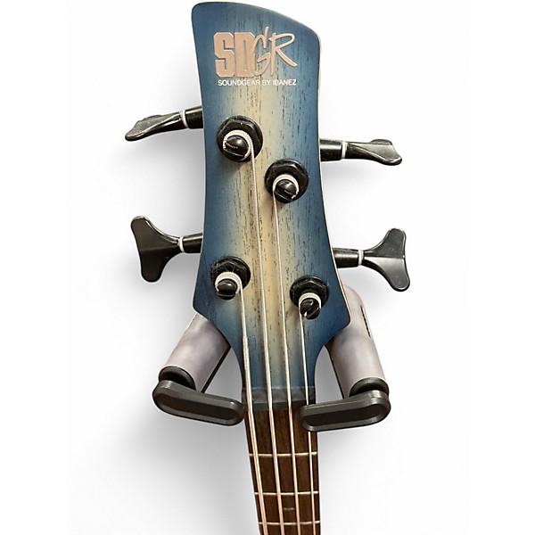 Used Ibanez SR600E COSMIC BLUE STARBURST Electric Bass Guitar