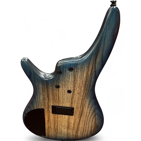 Used Ibanez SR600E COSMIC BLUE STARBURST Electric Bass Guitar