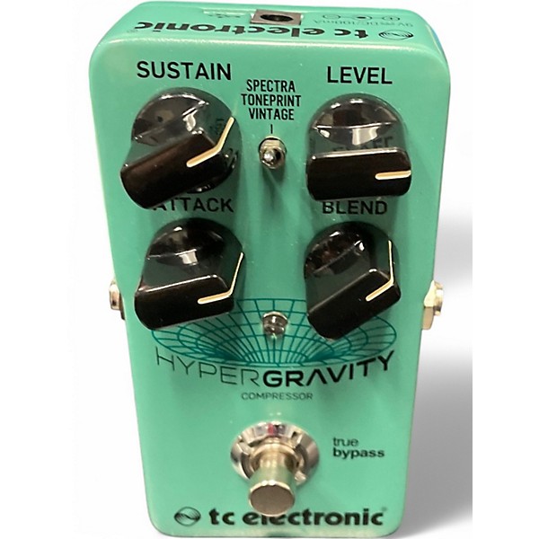 Used TC Electronic HyperGravity Compressor Effect Pedal