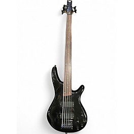 Used Ibanez SR405 5 String Black Electric Bass Guitar