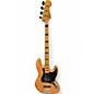 Used Squier Classic Vibe 70s Jazz Bass Natural Electric Bass Guitar thumbnail