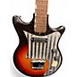 Vintage 1960s Teisco E120 3 Color Sunburst Solid Body Electric Guitar