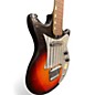 Vintage 1960s Teisco E120 3 Color Sunburst Solid Body Electric Guitar