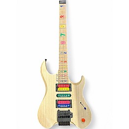 Used Kiesel Jason Becker Headless Natural Solid Body Electric Guitar