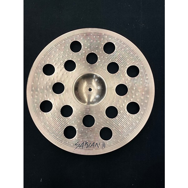 Used SABIAN 18in B8X O-Zone Crash Cymbal