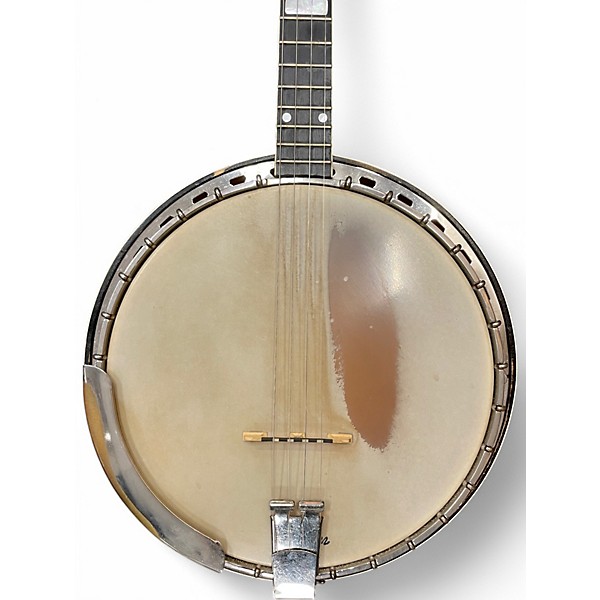 Vintage 1924 Vega Professional Tenor Sunburst Banjo