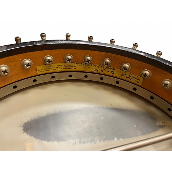 Vintage 1924 Vega Professional Tenor Sunburst Banjo