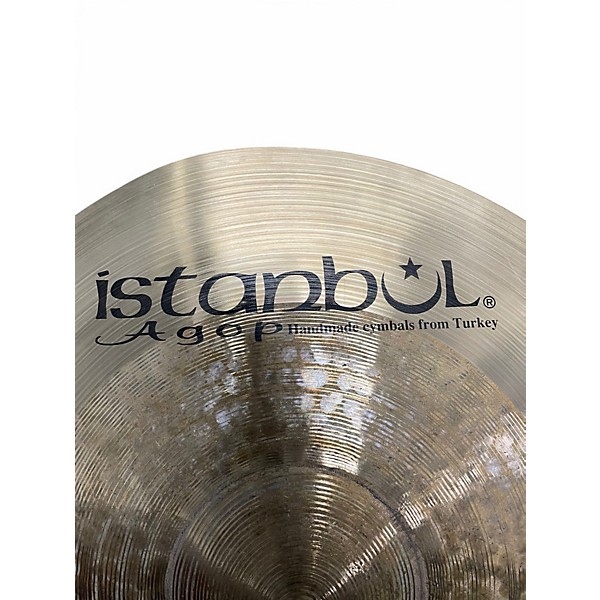 Used Istanbul Agop 18in trash hit 18inch Cymbal
