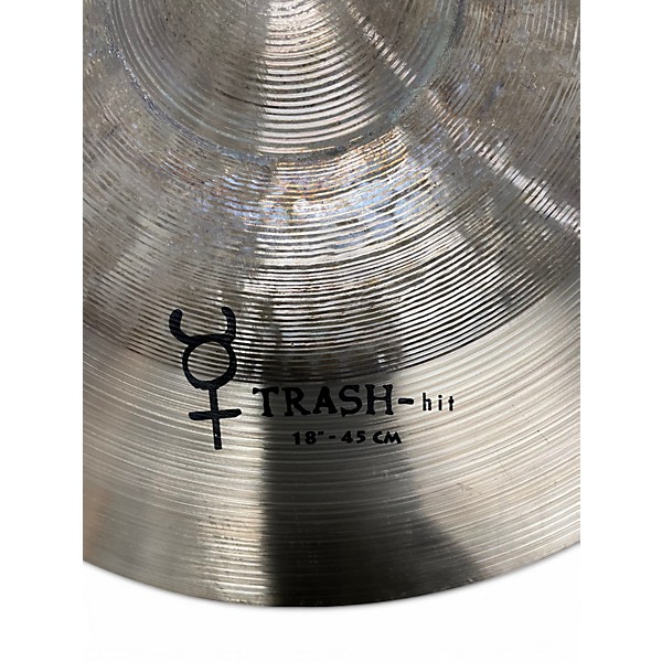 Used Istanbul Agop 18in trash hit 18inch Cymbal