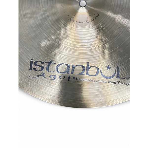 Used Istanbul Agop 18in trash hit 18inch Cymbal