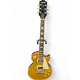 Used Epiphone Les Paul Standard Gold Solid Body Electric Guitar