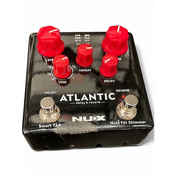 Used NUX ATLANTIC DELAY & REVERB Effect Pedal