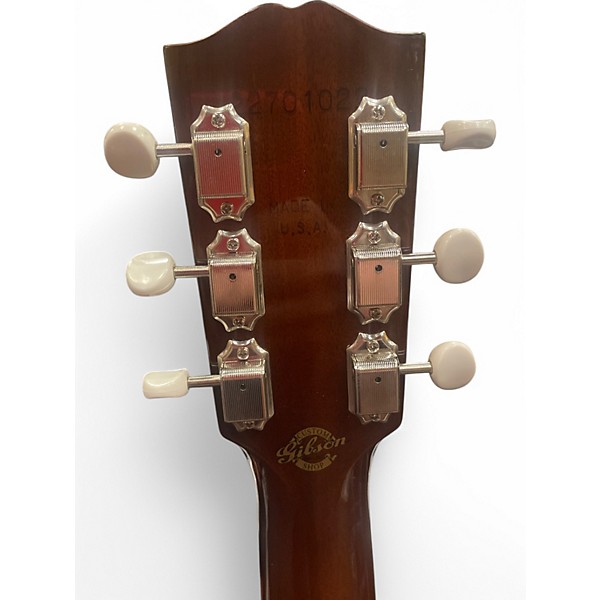 Used Gibson Custom Shop Historic 1936 J-35 Tobacco Sunburst Acoustic Electric Guitar