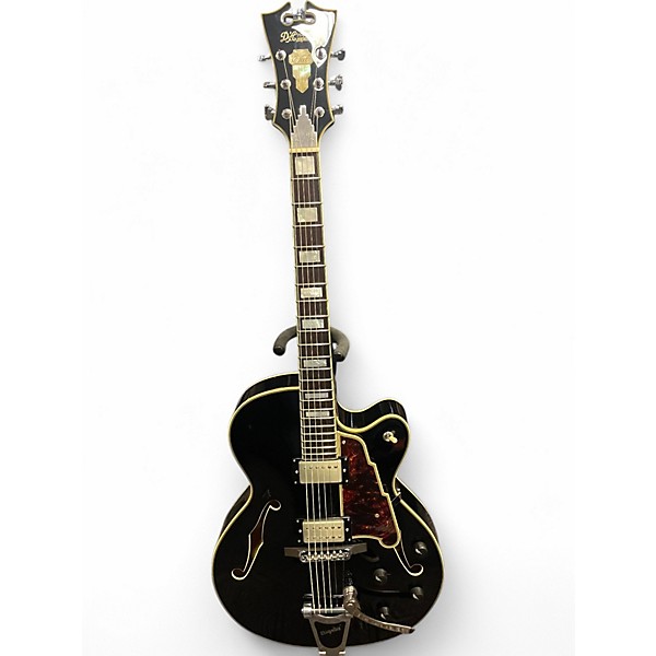 Used D'Angelico Excel black Hollow Body Electric Guitar