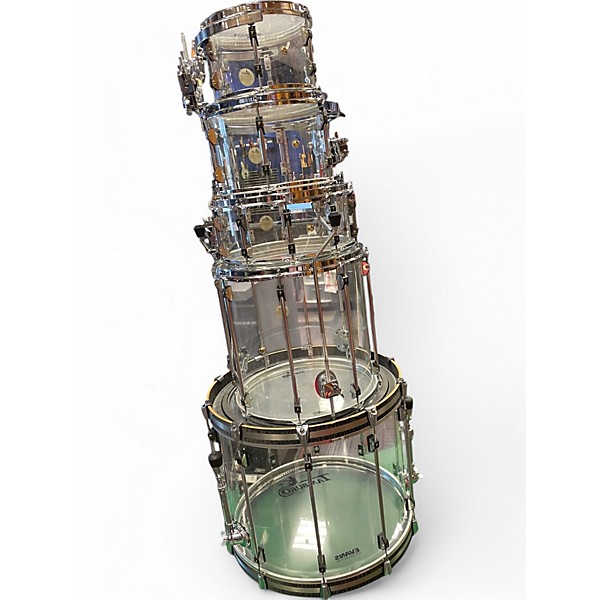 Used TAMBURO 5 Piece Volume acrylic Drum Kit