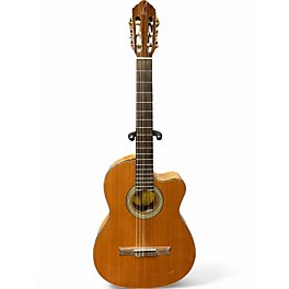 Used Lucero LC235SCE Natural Classical Acoustic Electric Guitar