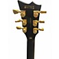 Used ESP LTD EC1000 Deluxe Vintage Black Solid Body Electric Guitar