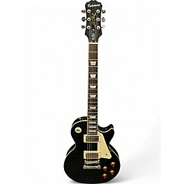 Used Epiphone Les Paul Standard Black Solid Body Electric Guitar