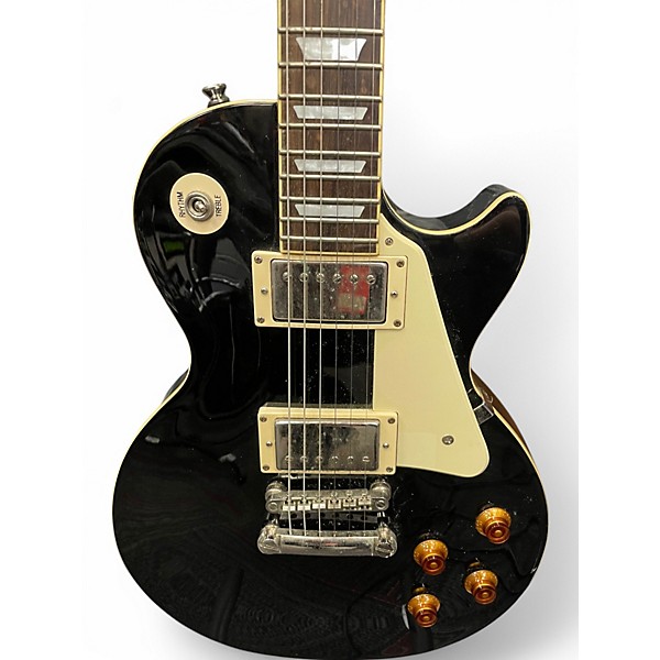 Used Epiphone Les Paul Standard Black Solid Body Electric Guitar