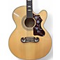 Used Epiphone EJ200CE Natural Acoustic Electric Guitar